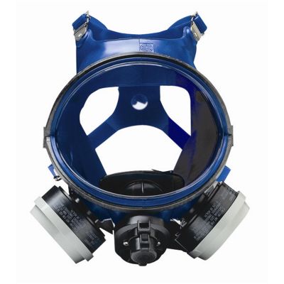 SAS4161-10 image(0) - SAS Safety Professional Blue Full-Face Respirator - Organic Vapor/N95 Particulate