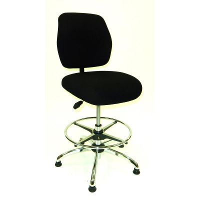 LDS1010447 image(0) - ShopSol ESD Chair - High Height - Economy Black