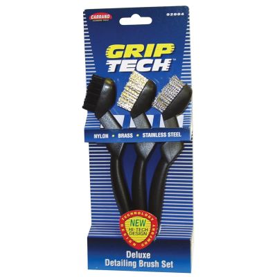 CRD92004 image(0) - Carrand DELUXE DETAIL BRUSH 3 PACK