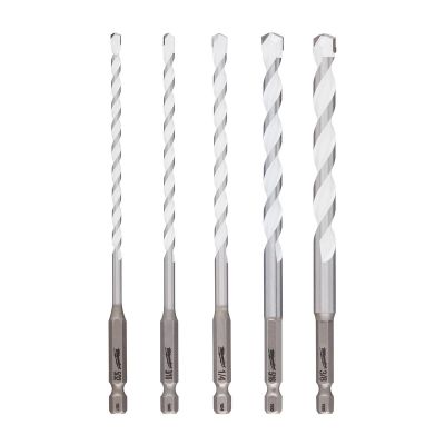 MLW48-20-8898 image(0) - 5pc. SHOCKWAVE Carbide Multi-Material Drill Bits