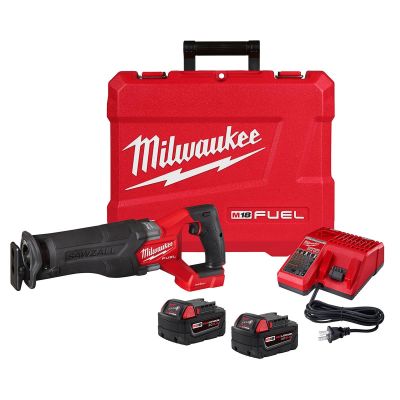 MLW2822-22 image(0) - Milwaukee Tool M18 FUEL SAWZALL Recip Saw w/ ONE-KEY - 2 Battery XC5.0 Kit