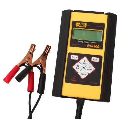 AUTRC-300 image(0) - Auto Meter Products AutoMeter - 4-50Ah Battery Capacity Tester, Handheld