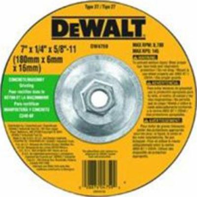 DWTDW4954 image(0) - DeWalt 9"X1/4X5/8-11MET