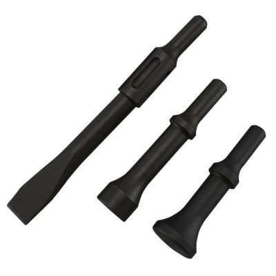AST49803 image(0) - Astro Pneumatic Chisel and Hammer Bit 3-Piece Set with .498 Shank