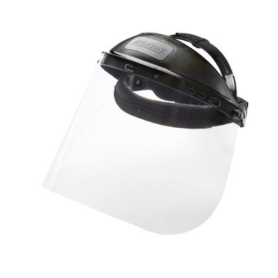 SRW14957 image(0) - Jackson Safety Jackson Safety - Face Shield - Standard Series - 8" x 15.5" x 0.36" Clear - Model K Ratcheting Headgear