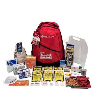 FAO91054 image(0) - First Aid Only Emergency Prep Backpack Hurricane 1-Person
