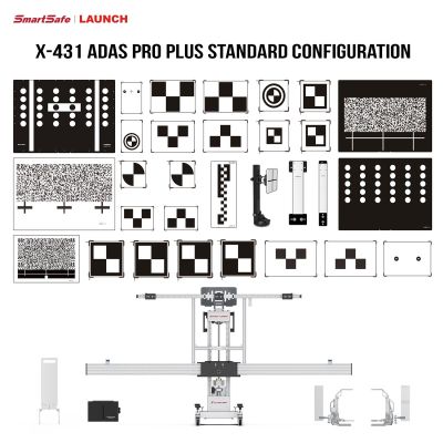 LAU701040010 image(0) - Launch Tech USA X-431 ADAS Pro Plus Standard Configuration