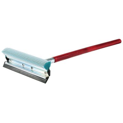 HPK8NY-24A image(0) - Hopkins Manufacturing Metal Head w/Wood Handle Squeegee 12/cs