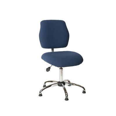 LDS1010448 image(0) - ShopSol ESD Chair - Low Height -  Economy Blue