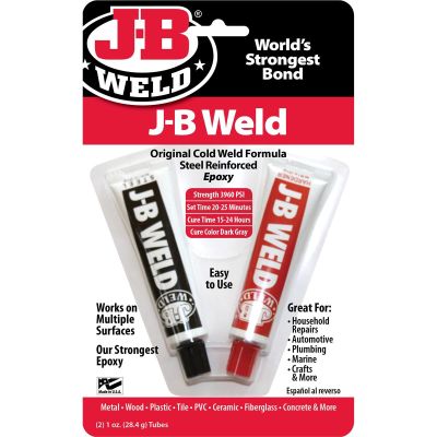 JBW8265S image(0) - J B Weld J-B Weld 8265S Original Cold-Weld Steel Reinforced Epoxy - 2 oz.