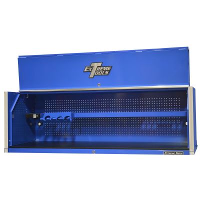 EXTRX722501HCBL image(0) - Extreme Tools 72 in. x 25 in. Deep Professional Hutch, Blue