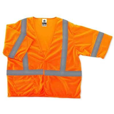 ERG22013 image(0) - 8310HL S/M Orange Type R Class 3 Vest