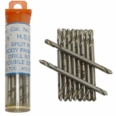 SGT15210 image(0) - SG Tool Aid 1/8" Stubby Body Panel Drill Bit with Double Ends