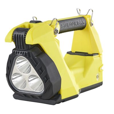 STL44370 image(0) - Streamlight Vulcan Clutch Rechargeable Lantern - AC/12V DC, includes heavy-duty strap - Yellow