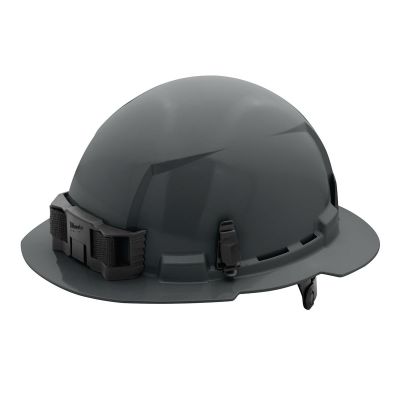 MLW48-73-1135 image(0) - Gray Full Brim Hard Hat w/6pt Ratcheting Suspension - Type 1, Class E