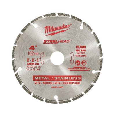 MLW49-93-7800 image(0) - 4" SteelHead Diamond Cut-Off