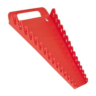 ERN5088 image(0) - Ernst Manufacturing 15 Tool GRIPPER Wrench Organizer-Red