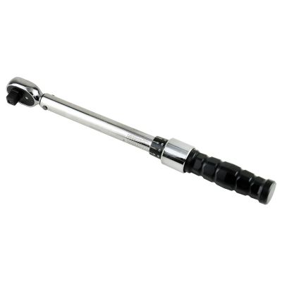 KTI72120A image(0) - K Tool International Torque Wrench Ratcheting 3/8" Dr 30-250 in/lbs USA