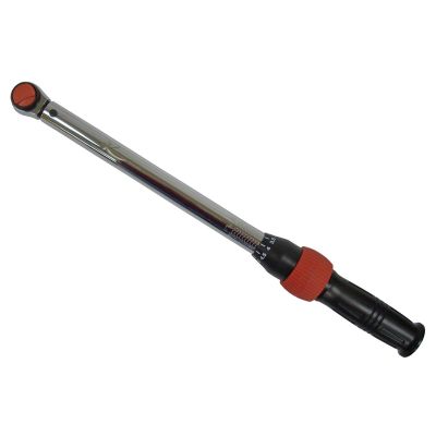 KTI72143 image(0) - K Tool International 3/8" Dr. Click-style Torque Wrench 10-100 ft/lb