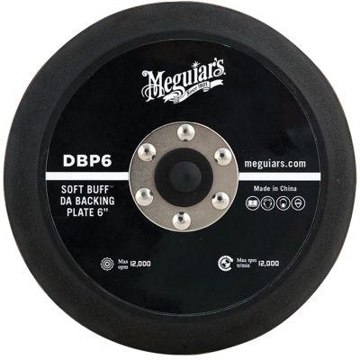 MEGDBP6 image(0) - Soft Buff DA Polisher Backing Plate (6