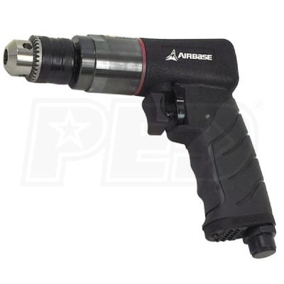 EMXEATDR03S1P image(0) - Ind 3/8" Reversible Air Drill, 6.1 CFM, 1/4" Inlet