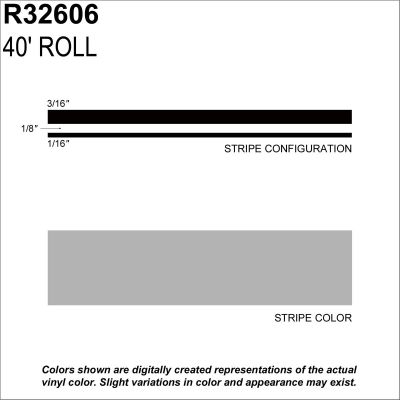 SHR32606 image(0) - MS, 3/8" X 40' Silver Metallic