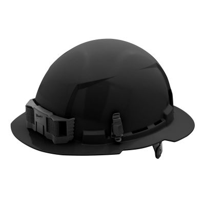 MLW48-73-1131 image(0) - Black Full Brim Hard Hat w/6pt Ratcheting Suspension - Type 1, Class E