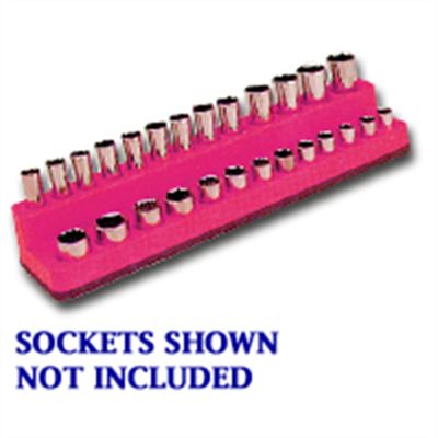 MTS722 image(0) - 1/4 in. Drive Magnetic Hot Pink 4 to 14 mm Socket