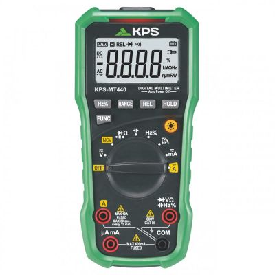 KPSMT440 image(0) - KPS MT440 Automatic Digital Multimeter for AC/DC Voltage and Current