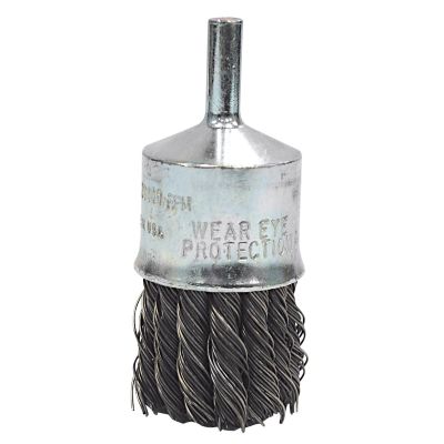 LIS14040 image(0) - Lisle BRUSH WIRE END 1" .020 WIRE KNOTTED