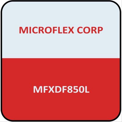 MFXDF850L image(0) - Microflex Microflex DermaFree Vinyl Exam Gloves Size L 100PK