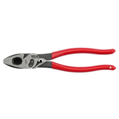 MLWMT500C image(0) - Milwaukee Tool 9" Lineman's Dipped Grip Pliers w/ Crimper & Bolt Cutter (USA)
