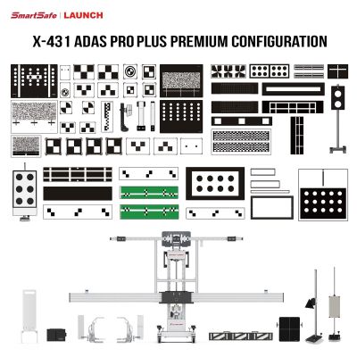 LAU704010012 image(0) - Launch Tech USA ADAS Pro Plus Premium Configuration