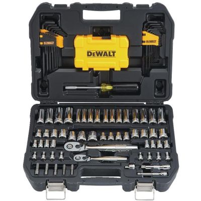 DWTDWMT73801 image(0) - DeWalt DEWALT Mechanics Tools Kit and Socket Set, 108-Piece