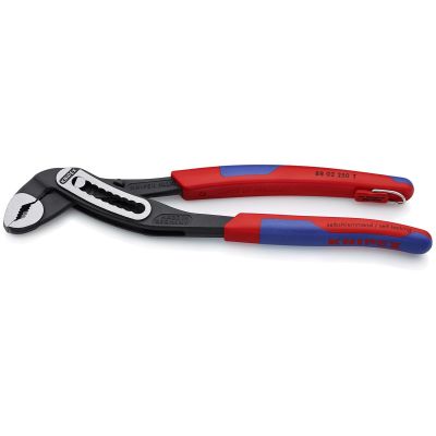 KNP8802250TBKA image(0) - KNIPEX ALLIGATOR WATER PUMP PLIERS - TETHERED ATTACHMENT