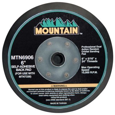 MTN6906 image(0) - 6" PSA PAD 6 MOUNTING HOLES