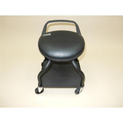 LDS1010721 image(0) - LDS (ShopSol) Mechanics Stool 400 lbs capacity vinyl seat