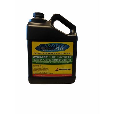 EMXOILROT103G image(0) - EMAX Smart Oil - Rotary Screw Whisper Blue Synthetic - 1 Gal