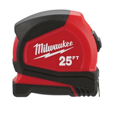 MLW48-22-6625 image(0) - Milwaukee Tool 25 ft. Compact Tape Measure