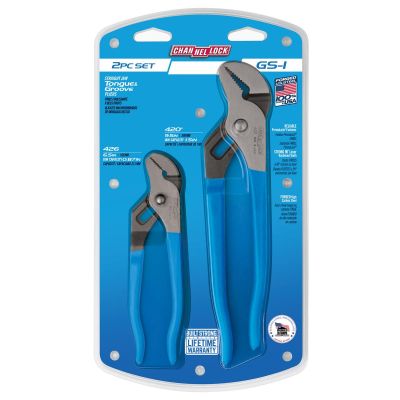 CHAGS-1 image(0) - Channellock PLIER SET 2-PC TONGUE GROOVE 42