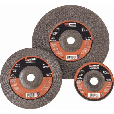 FPW1423-2186 image(0) - Firepower 5PK GRINDING WHEEL, T-27, 4"X1/8 X5/8", 5 PC./PACK