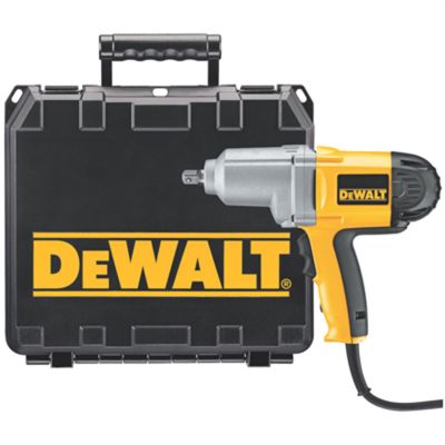 DWTDW292K image(0) - DeWalt 1/2" Impact Wrench Kit w/Detent Pin Anvil