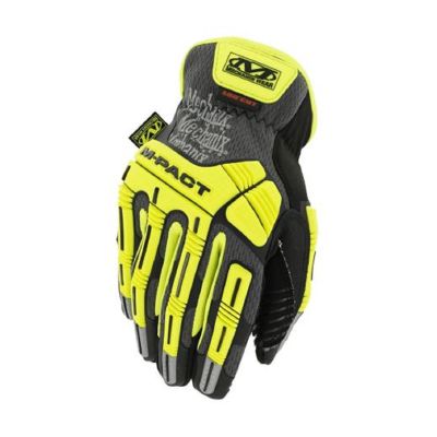 MECSMC-C91-012 image(0) - Mechanix Wear Hi-Viz M-Pact Open Cuff E5 Gloves XXL