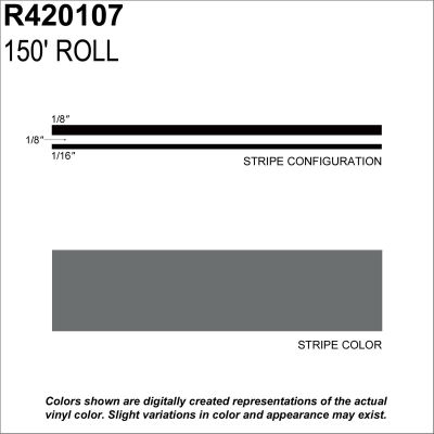 SHR420107 image(0) - MS, 5/16" X 150'; Gunmetal Metallic