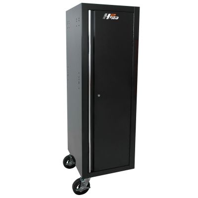 HOMBK08019602 image(0) - Homak Manufacturing 19 in. H2PRO Side Locker Cabinet, Black