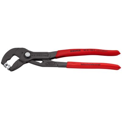 KNP8551180C image(0) - KNIPEX 7" Hose Clamp Pliers for Click Clamps