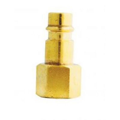 MIL761 image(0) - Milton Industries HI-Flo V-Style 1/4" FNPT Brass Plug