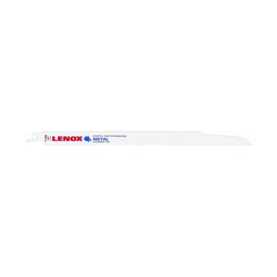 LEX21510 image(0) - Lenox Tools Reciprocating Saw Blades, 118R, Bi-Metal, 12 in. L