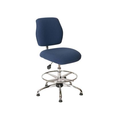 LDS1010450 image(0) - ShopSol ESD Chair - High Height - Economy Blue