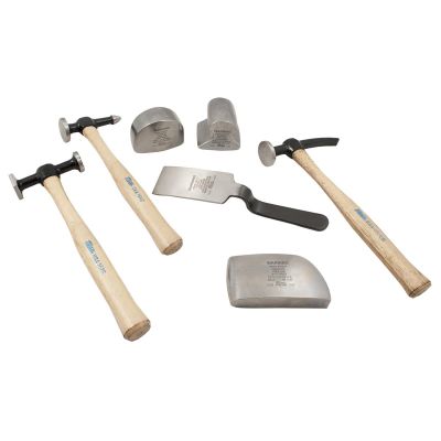 MRT647K image(0) - Martin Tools 7-Piece Body and Fender Repair Set with Hickory Ha